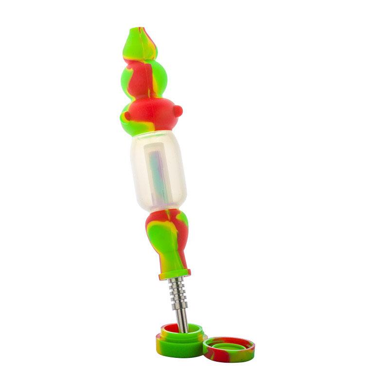 2-in-1 Nectar Collector Pipe (Random Color)
