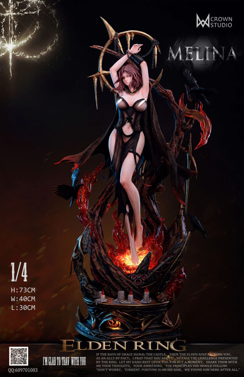 Elden Ring - Melina | 1:4 Resin Statue | von Crown Studio