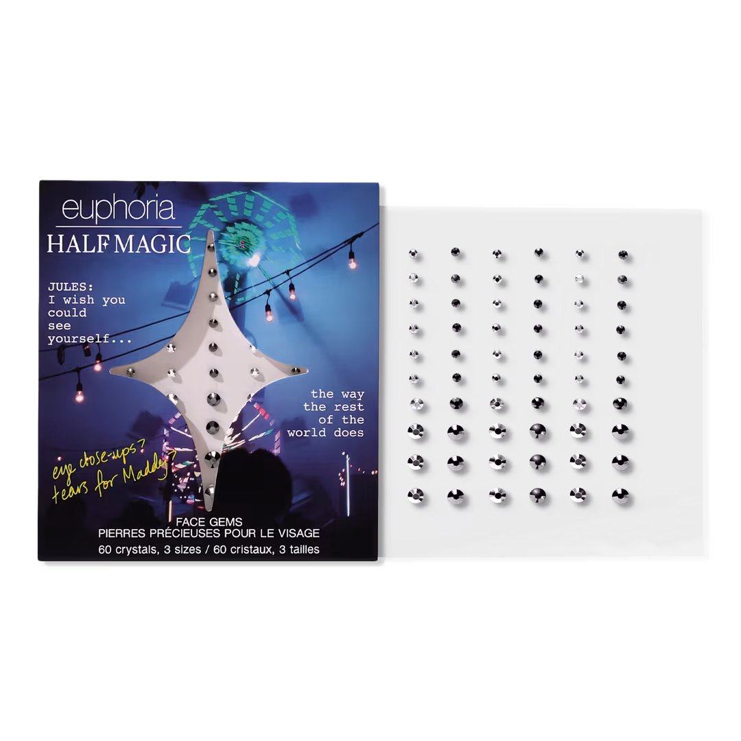 HALF MAGIC  EUPHORIA X HALF MAGIC Self-Adhesive Face Gems