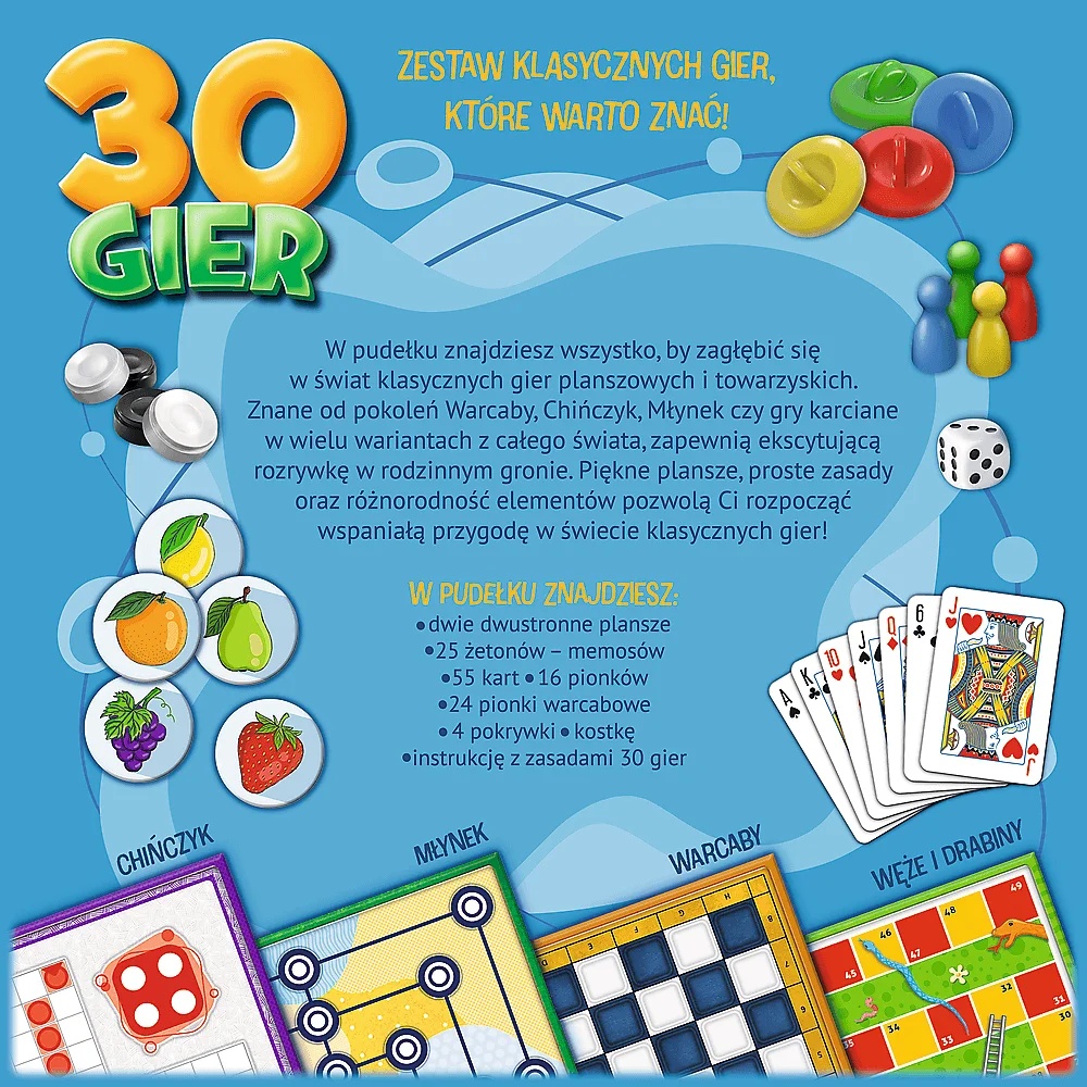 Gra Planszowa 30 Gier