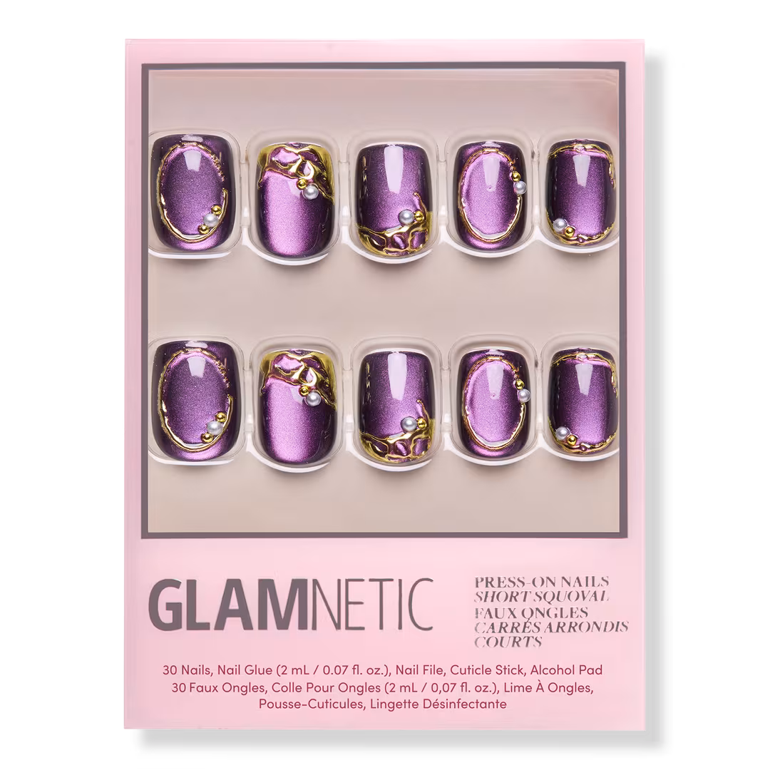 Glamnetic  Amethyst Press-On Nails