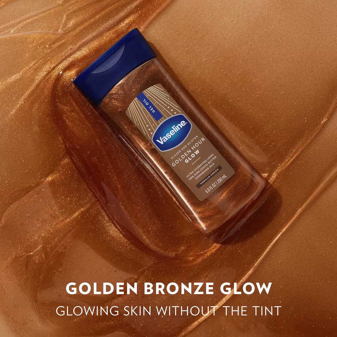 Vaseline  Glazed and Glisten Body Gel Oil