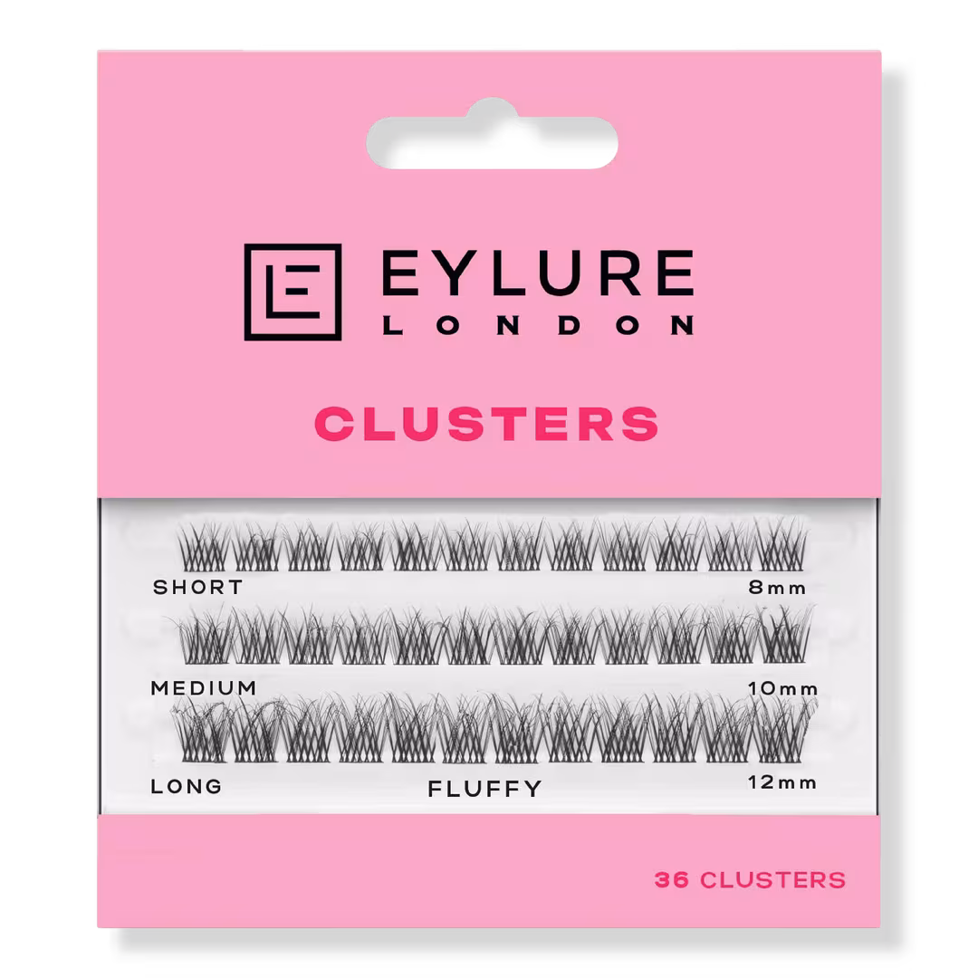 Eylure  Fluffy Faux Mink Individual Cluster Eyelashes