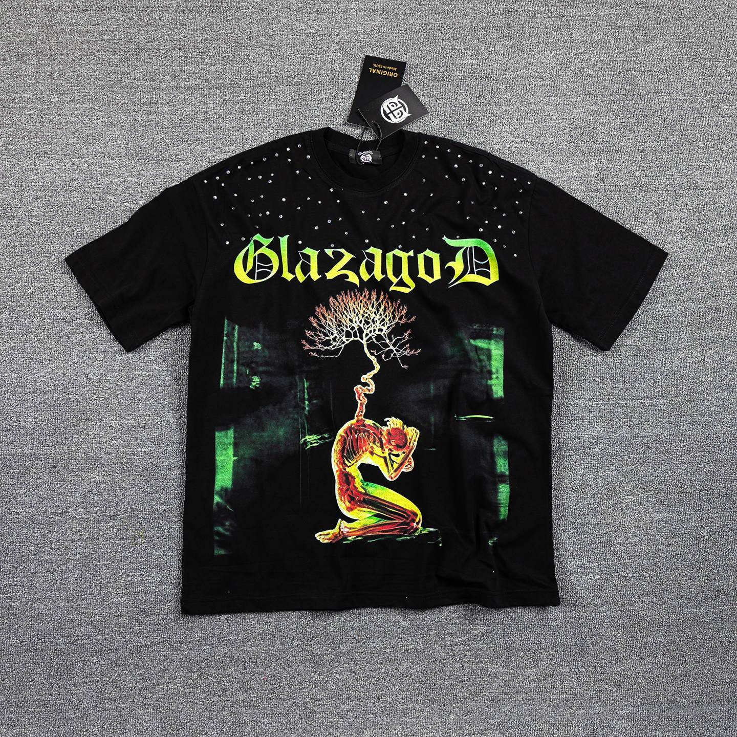 GLAZA GOD Human Tree Short Sleeve Shirt
