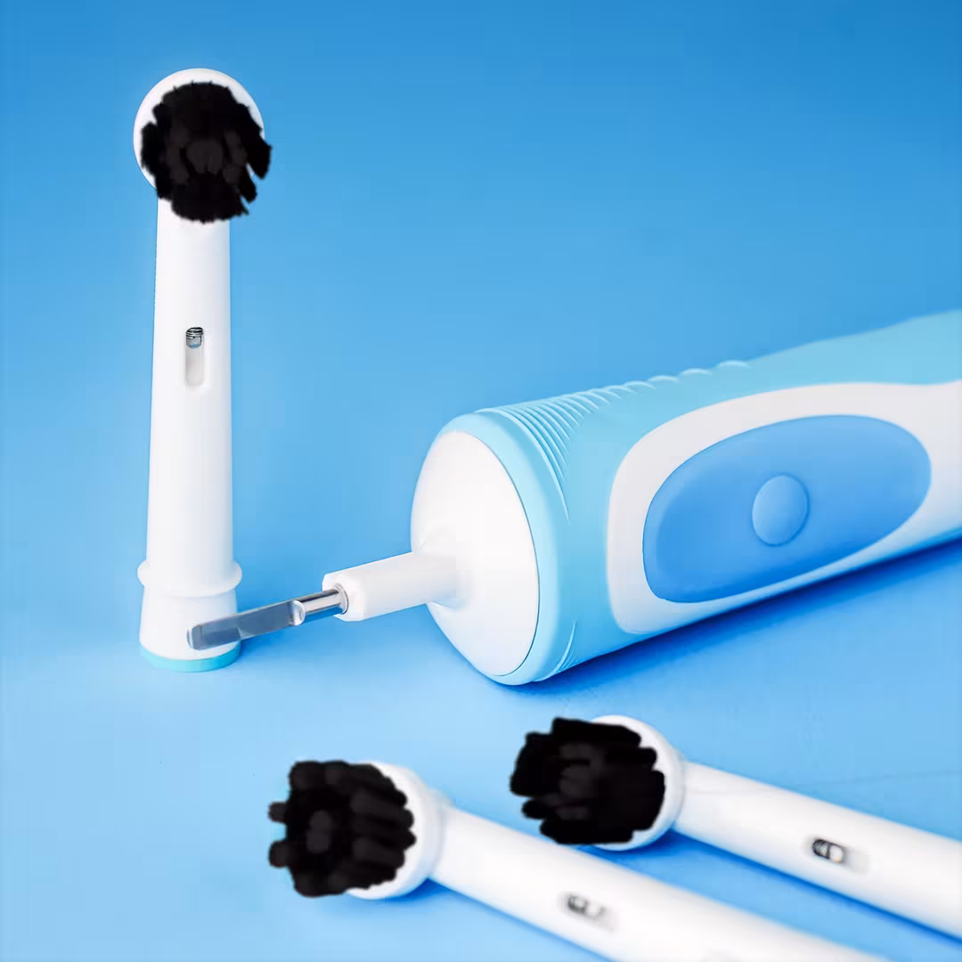 PURSONIC  Charcoal Infused Bristles Electric Toothbrush Replacement Brush Heads