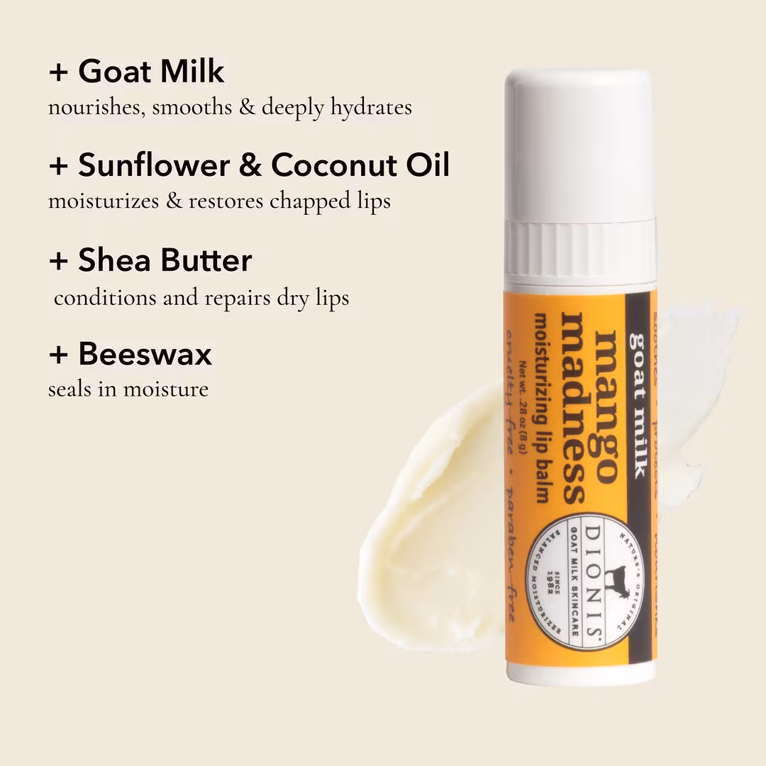 Dionis  Mango Madness Goat Milk Lip Balm