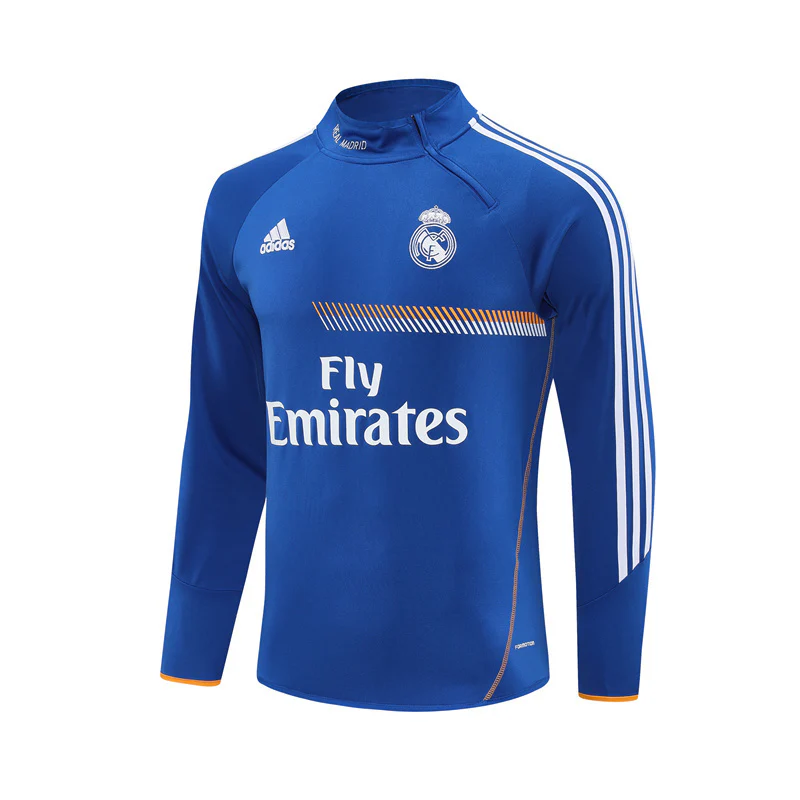 Real Madrid Training Jacket Men 2013 2014 Blue