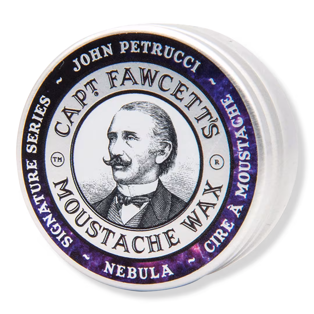 Captain Fawcett  John Petrucci’s ’Nebula’ Moustache Wax