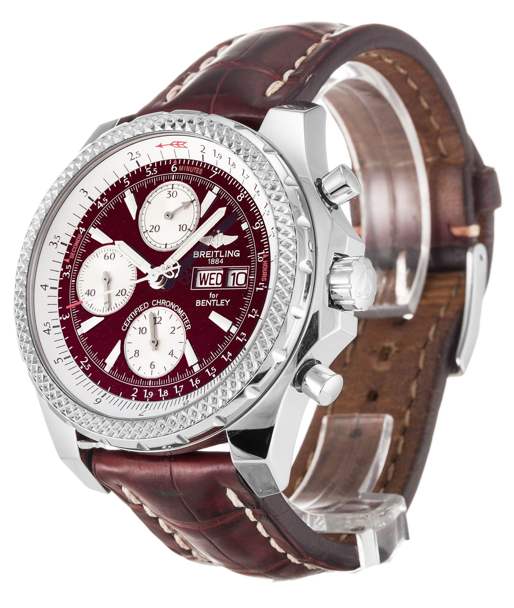 Replica Breitling Bentley GT Stick Markers Leather Strap A13362