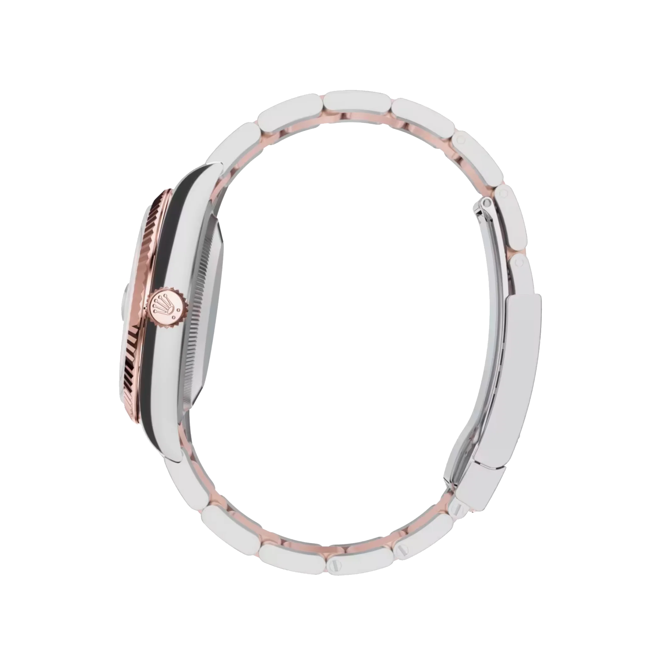 Datejust: Oystersteel and Everose gold, slate, m126231-0014