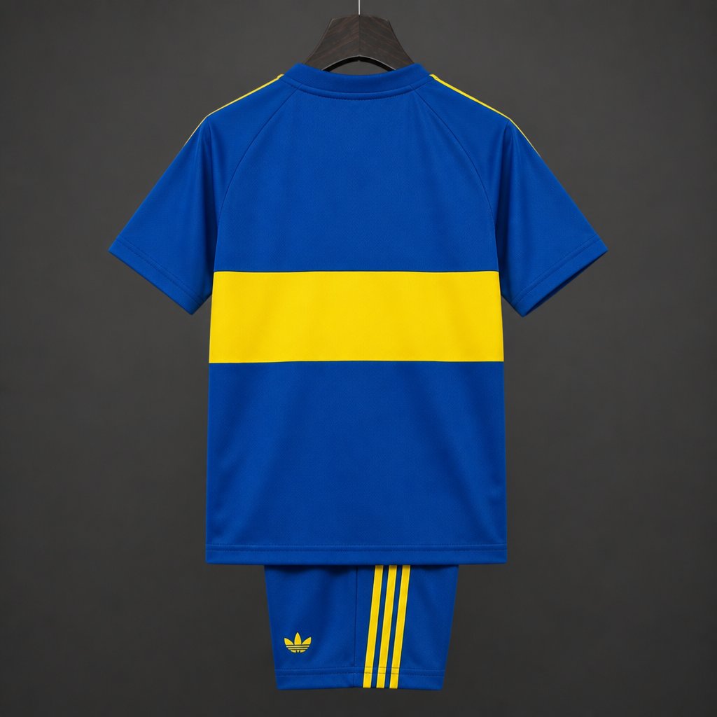 1981 Boca Juniors home Football Shirt (Kids Kit )