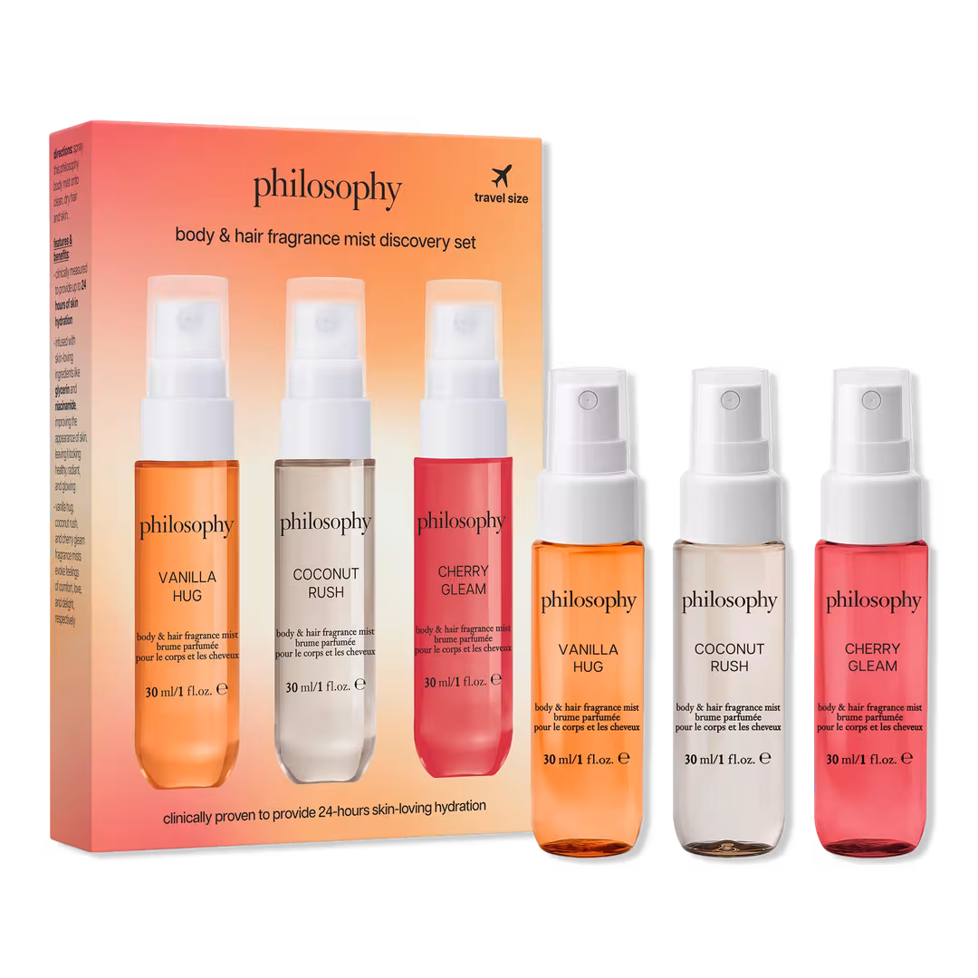 Philosophy  Mini Hair & Body Fragrance Mist Trio Discovery Set