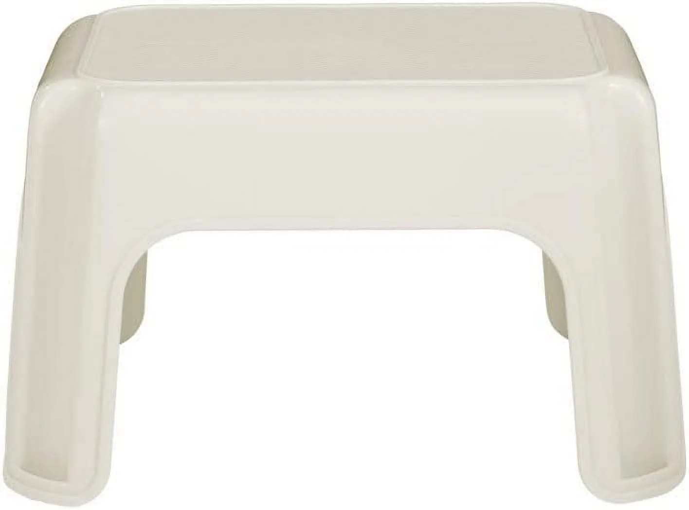 Rubbermaid Roughneck Step Stool, Bisque, Lightweight, Holds up to 300 pounds, Ideal for Kitchen and Bath, Skid-Resistant