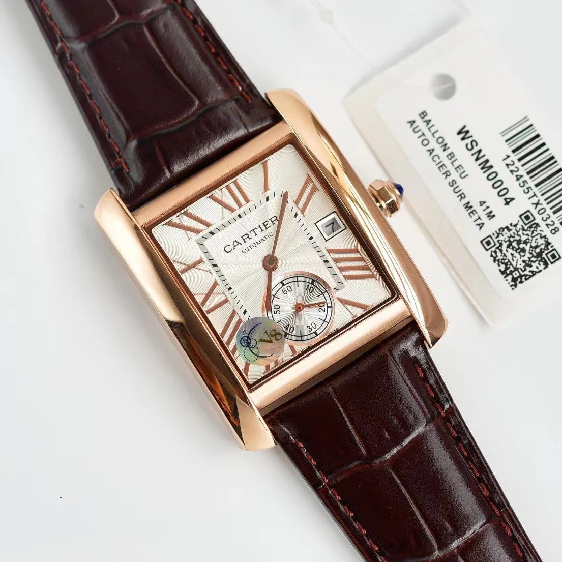 Cartier Watch TANK MC LADIES SECOND TIME GOLD CASE