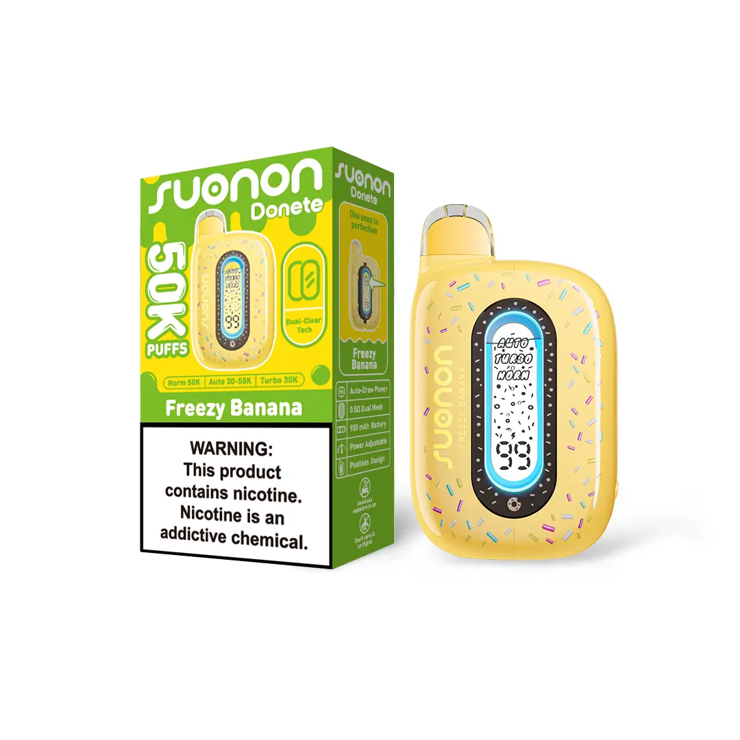 3 for $24.99 + Free Shipping SUONON DONETE 50K Disposable Vape