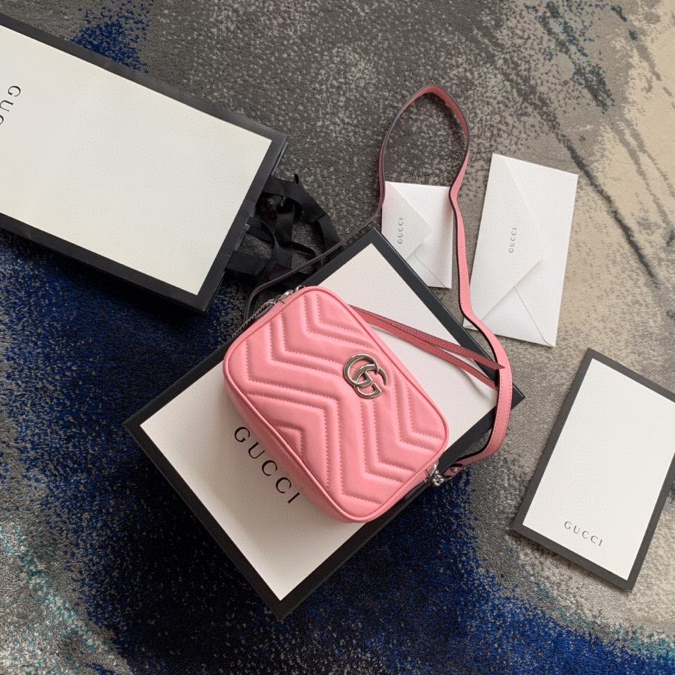 Gucci GG Marmont matelass?? mini 448065