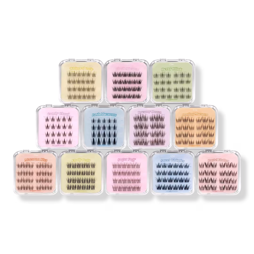 Char Cosmetics  Pre-Glued Lashes Fluffy Bakery Collection