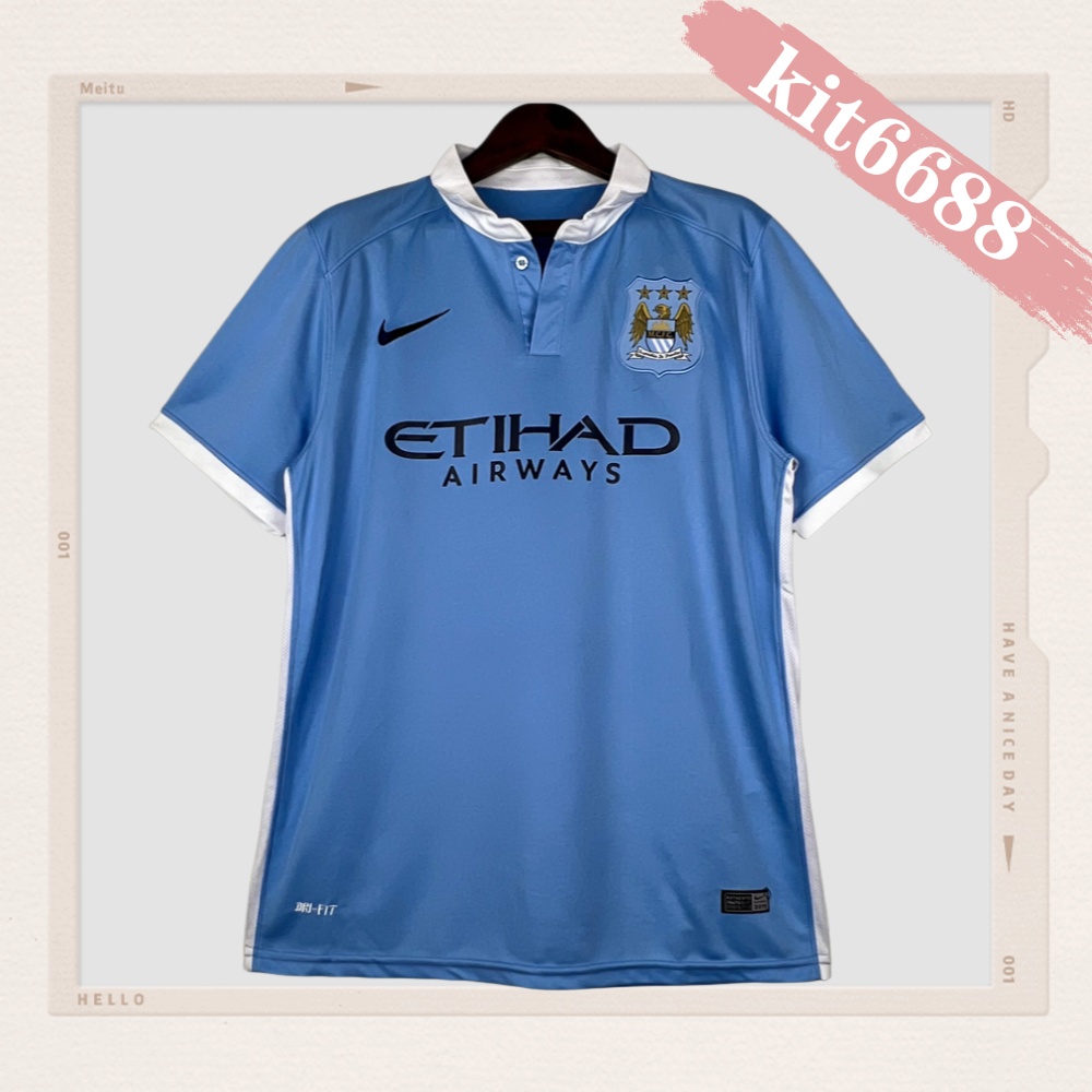 2015/2016 Manchester City Retro Away Football Shirt