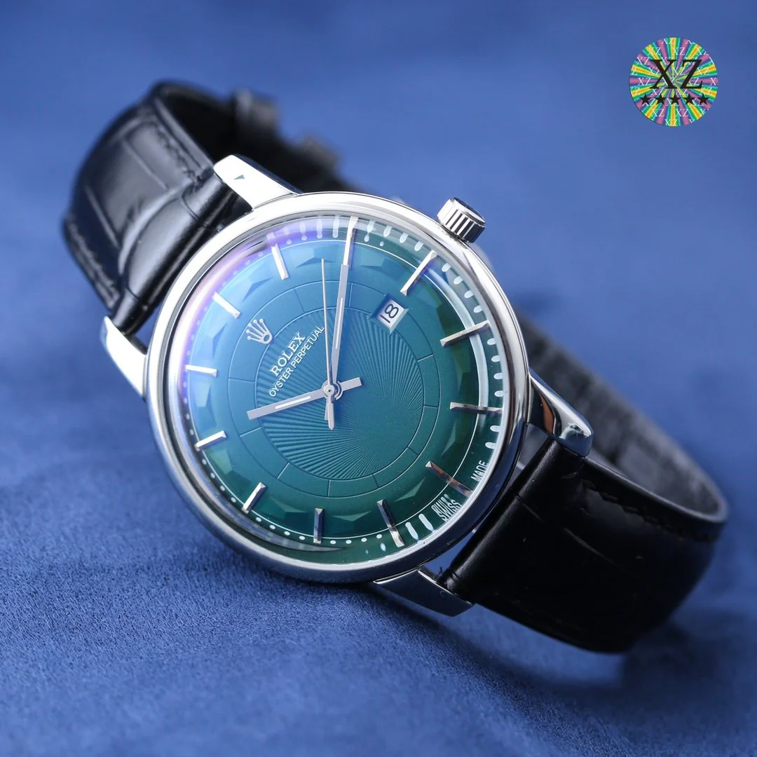 Rolex Watch OYSTER PERPETUAL 41MM STEEL CASE GREEN DIAL Watch