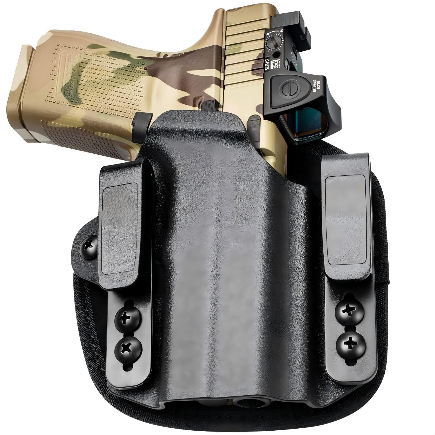 USKDTAC Universal IWB Kydex Holster with Dot Sight RMR Compatibility