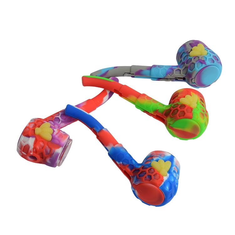 Camouflage Silicone Sherlock Pipe