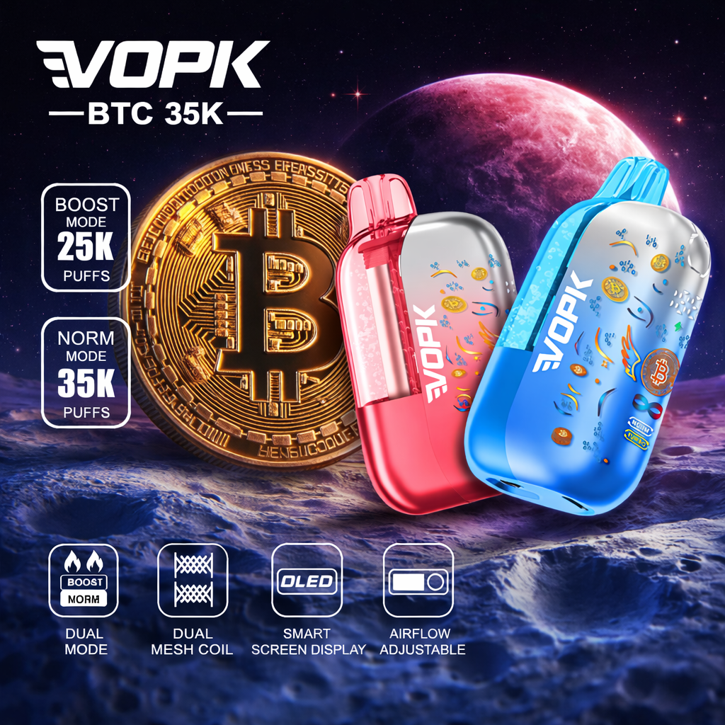 VOPK BTC 35000PUFFS 6 FLAVORS
