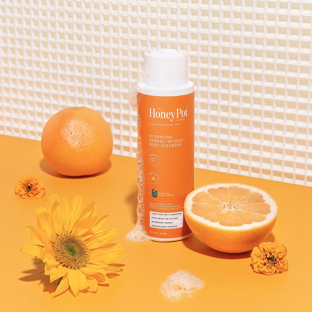 Honey Pot  Grapefruit Ylang Ylang Hydrating Body Cleanser