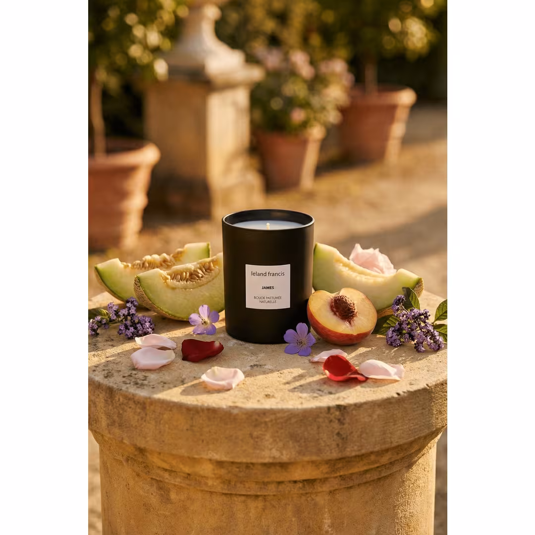 Leland Francis  James - Bougie Parfumée Naturelle Candle
