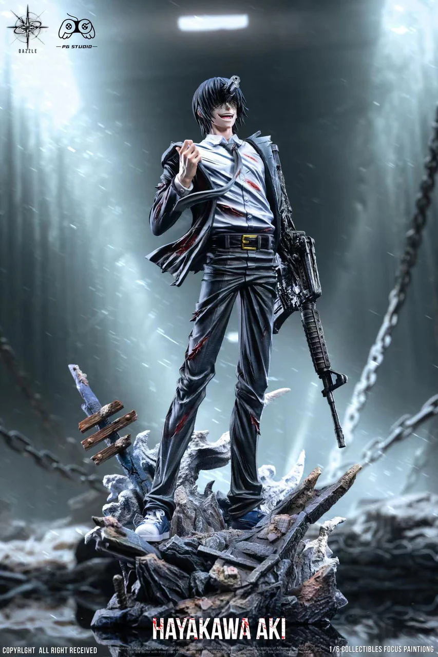 Chainsaw Man - Hayakawa Aki | 1:6 Resin Statue | by Dazzle & PG Studio