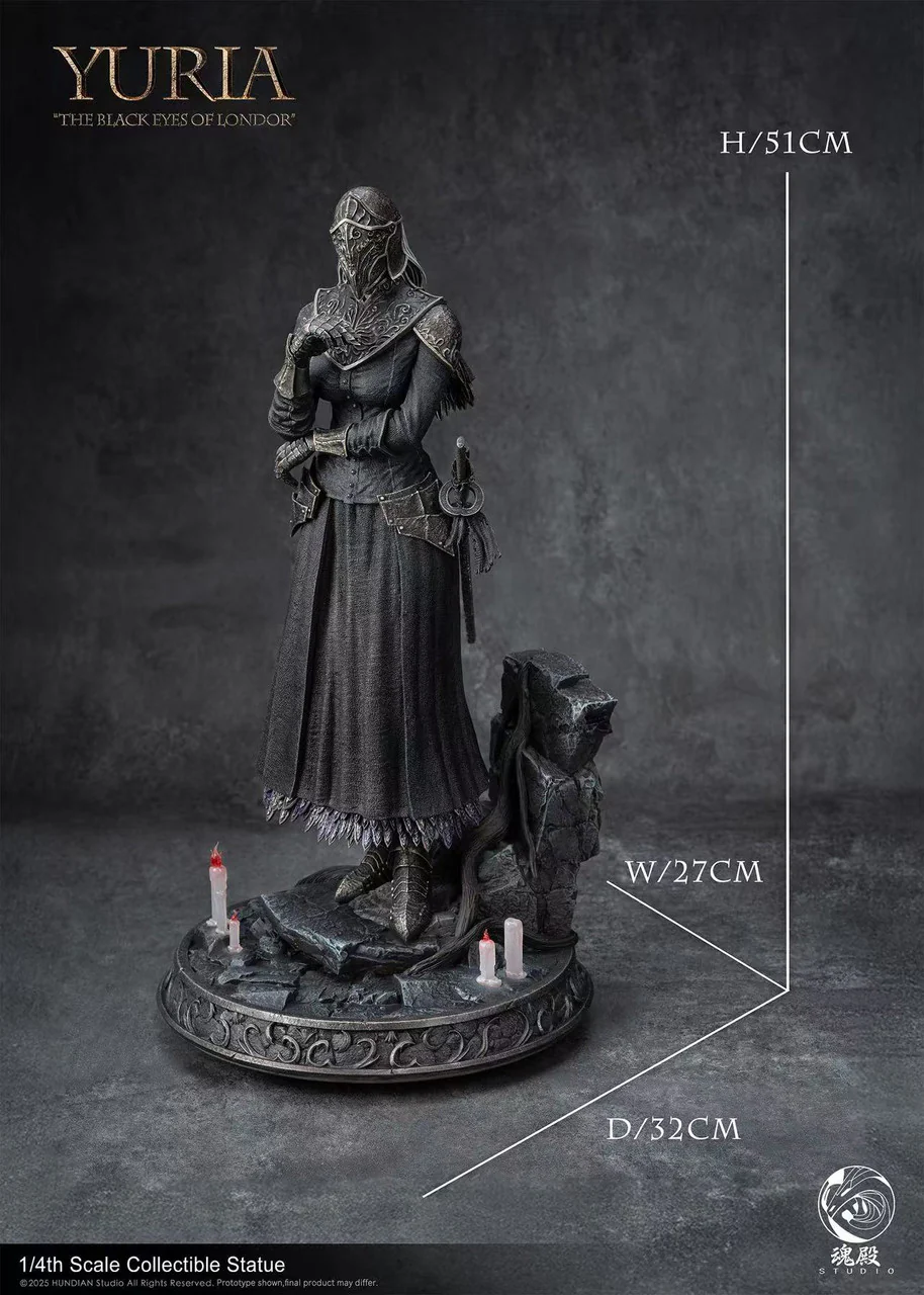 Dark Souls - Yuria of Londor | 1:4 Resin Statue | by HunDian Studio