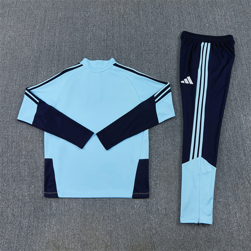 Adult/Kids 2026/2027 Argentina Half-Pull Training Football Shirt