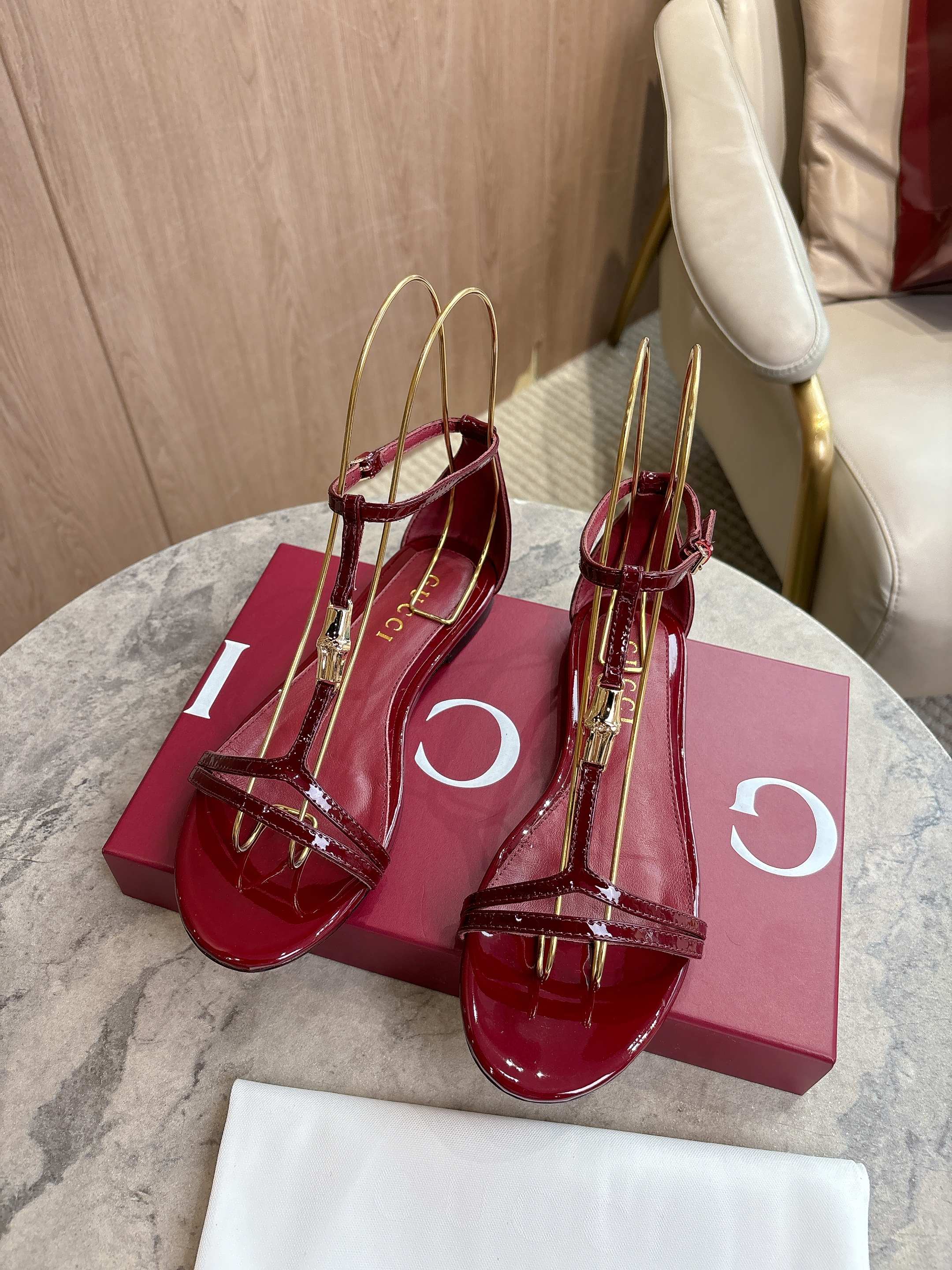 Gucci Bamboo Sandals