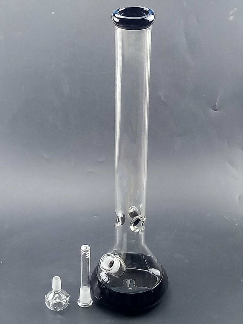 19 Straight Neck Glass Beaker Bong