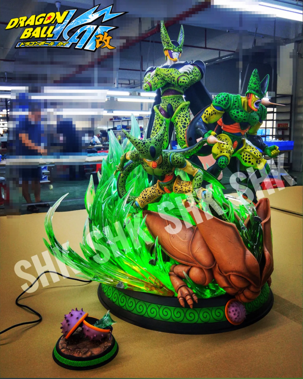 Dragon Ball - SHK - The Evolution of Cell Resin Statue