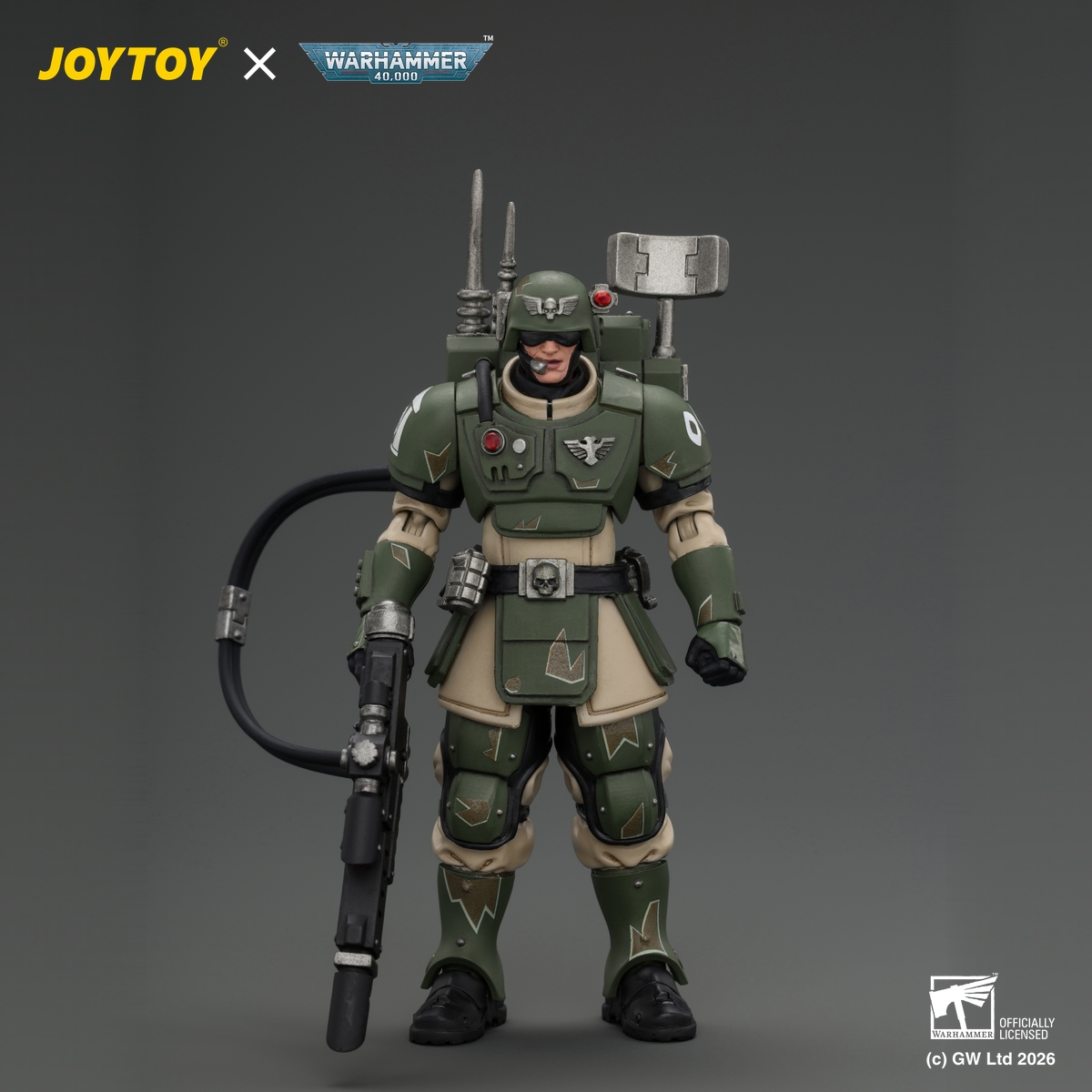 JOYTOY Warhammer 40,000 Astra Militarum Kasrkin - JOYTOY WORLD