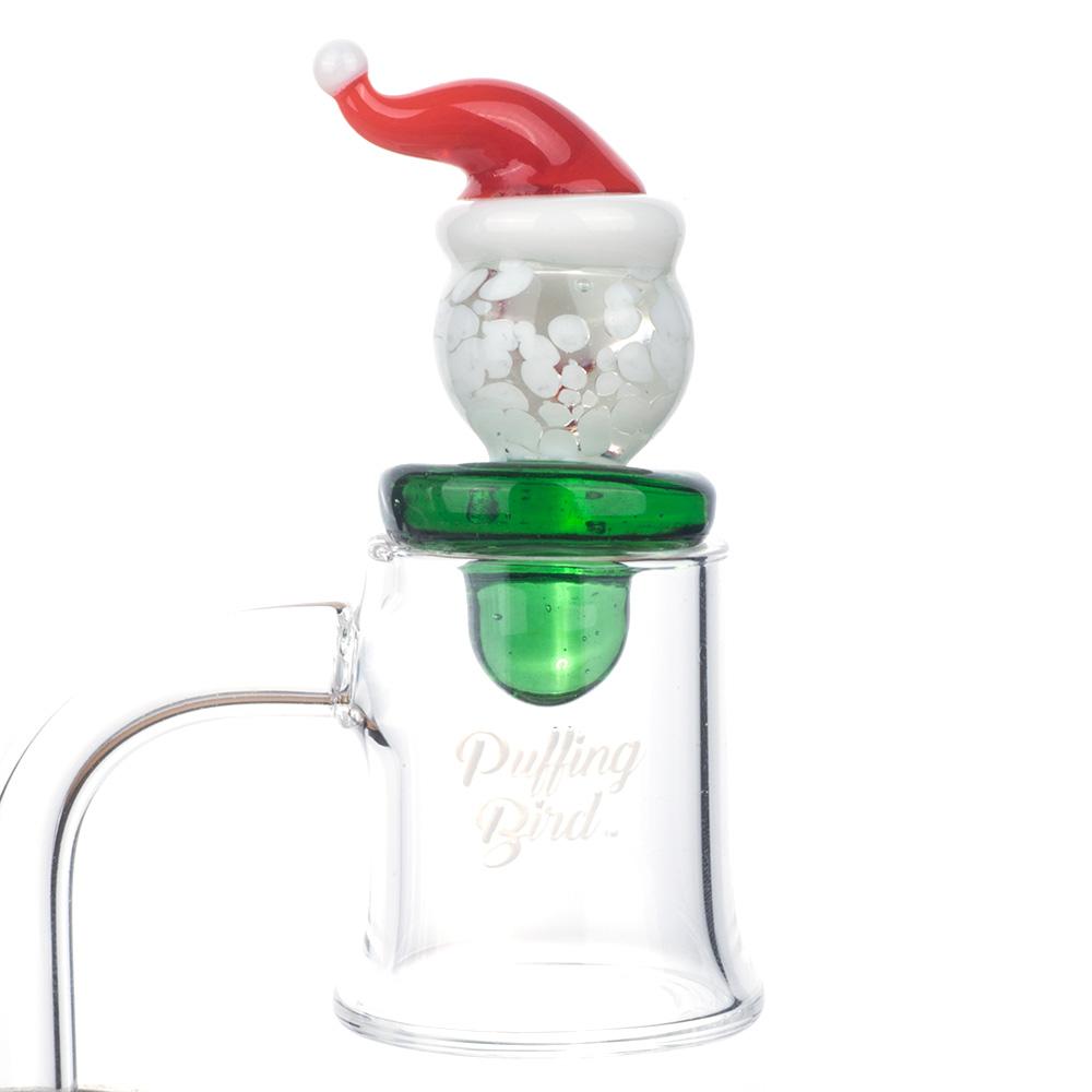 Snowman Christmas Themed Carb Cap