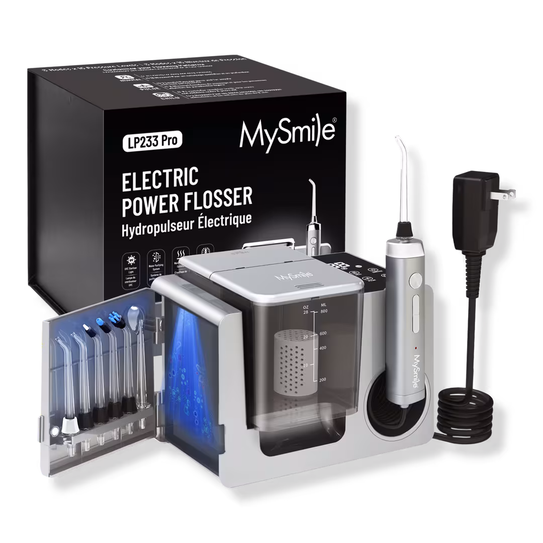 MySmile  LP233 Pro UVC Countertop Water Flosser with Water Heating Function