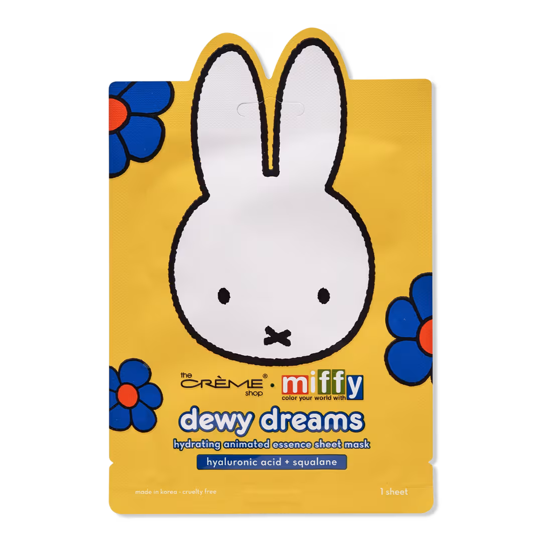 The Crème Shop  Miffy Dewy Dreams Printed Essence Sheet Mask