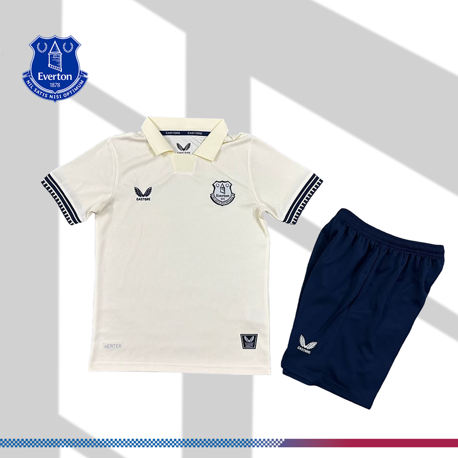 2025/2026 Everton Away Football Shirt (Kids Kit socks)
