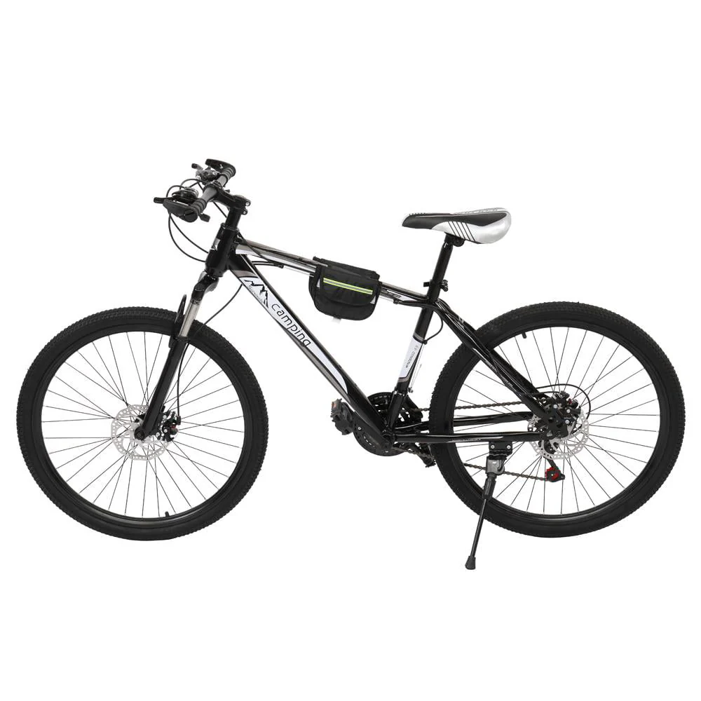 Campingsurvivals 26 inch Mountain Bike 21 Speed, for Adult and Youth, White/Black