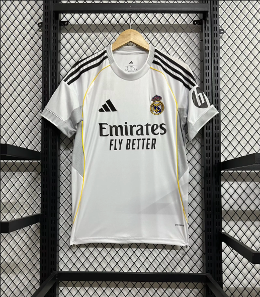 2025/2026 Real Madrid Home Football Shirt (Fan Edition)
