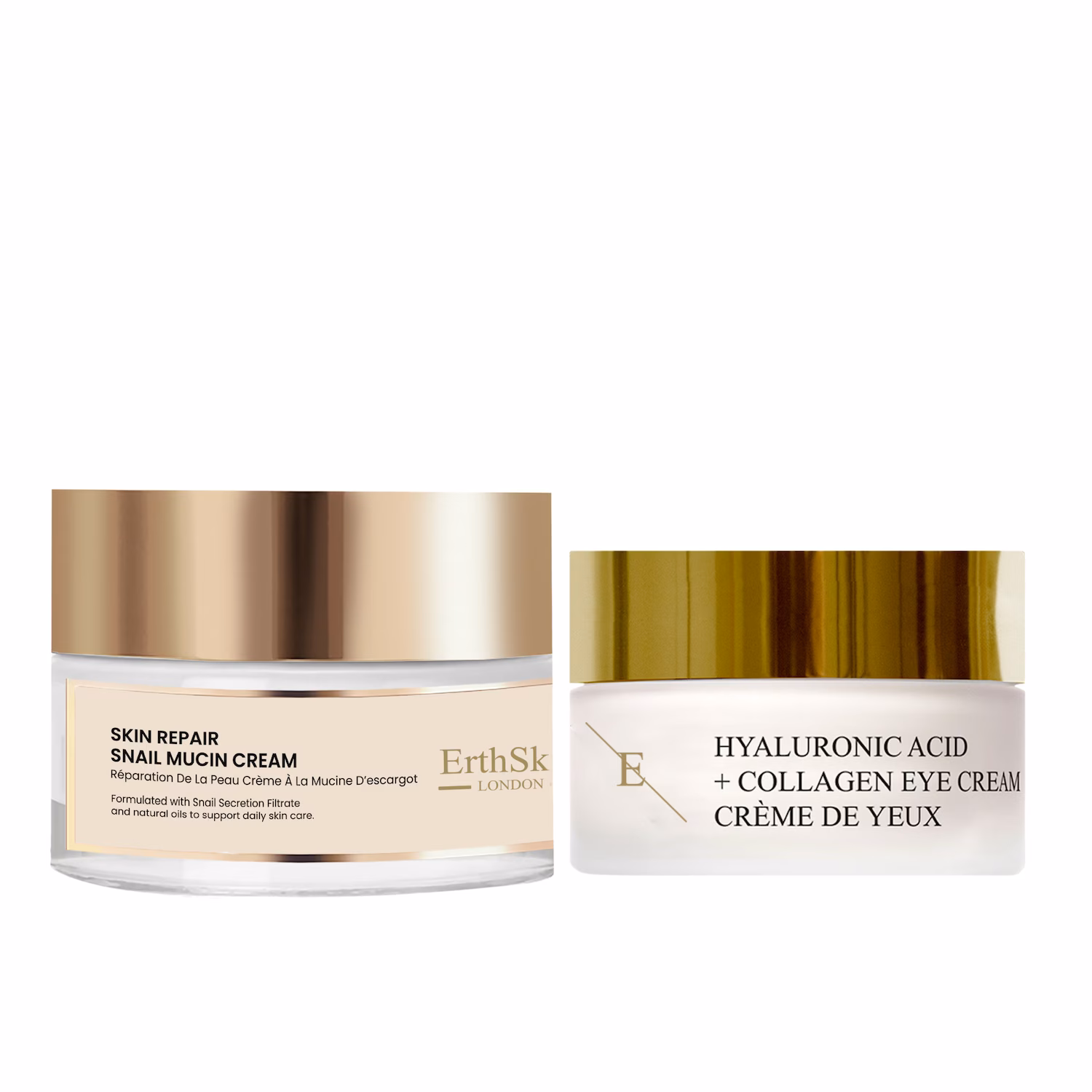 Hautregenerations-Schneckencreme + Anti-Aging-Augencreme