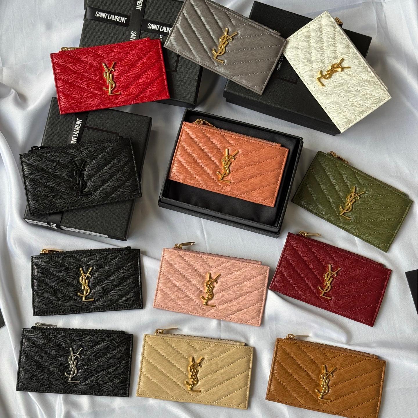 YSL Wallets Card Holder Wallet 607915