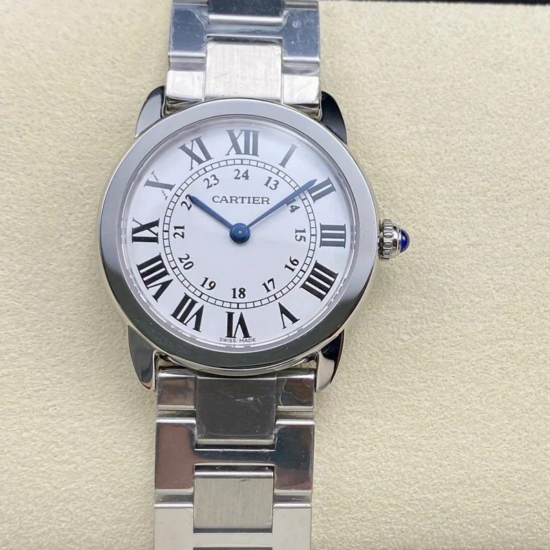 CARTIER Watch RONDE SOLO 29MM QUARTZ STEEL