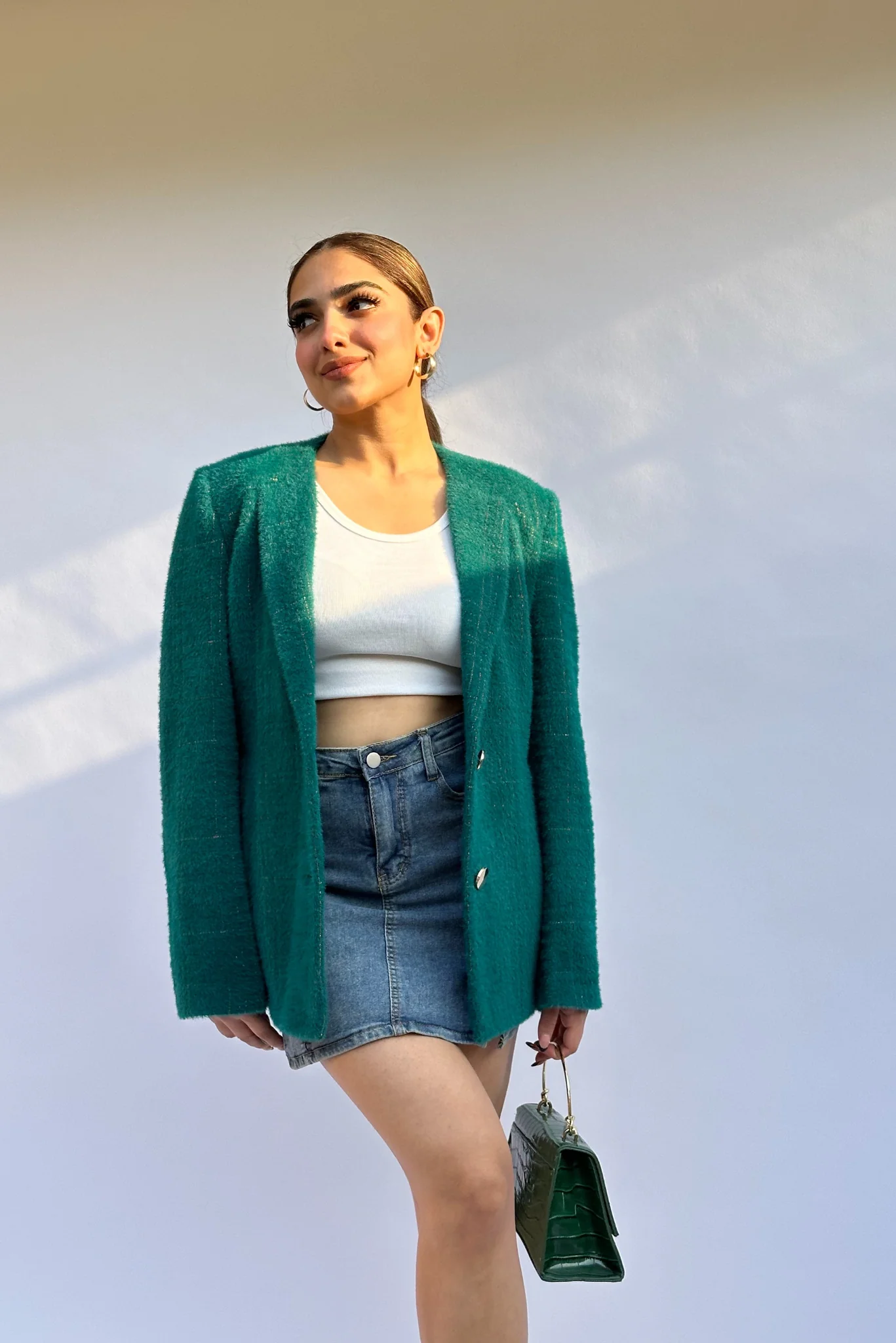 Rich Emerald Green Blazer