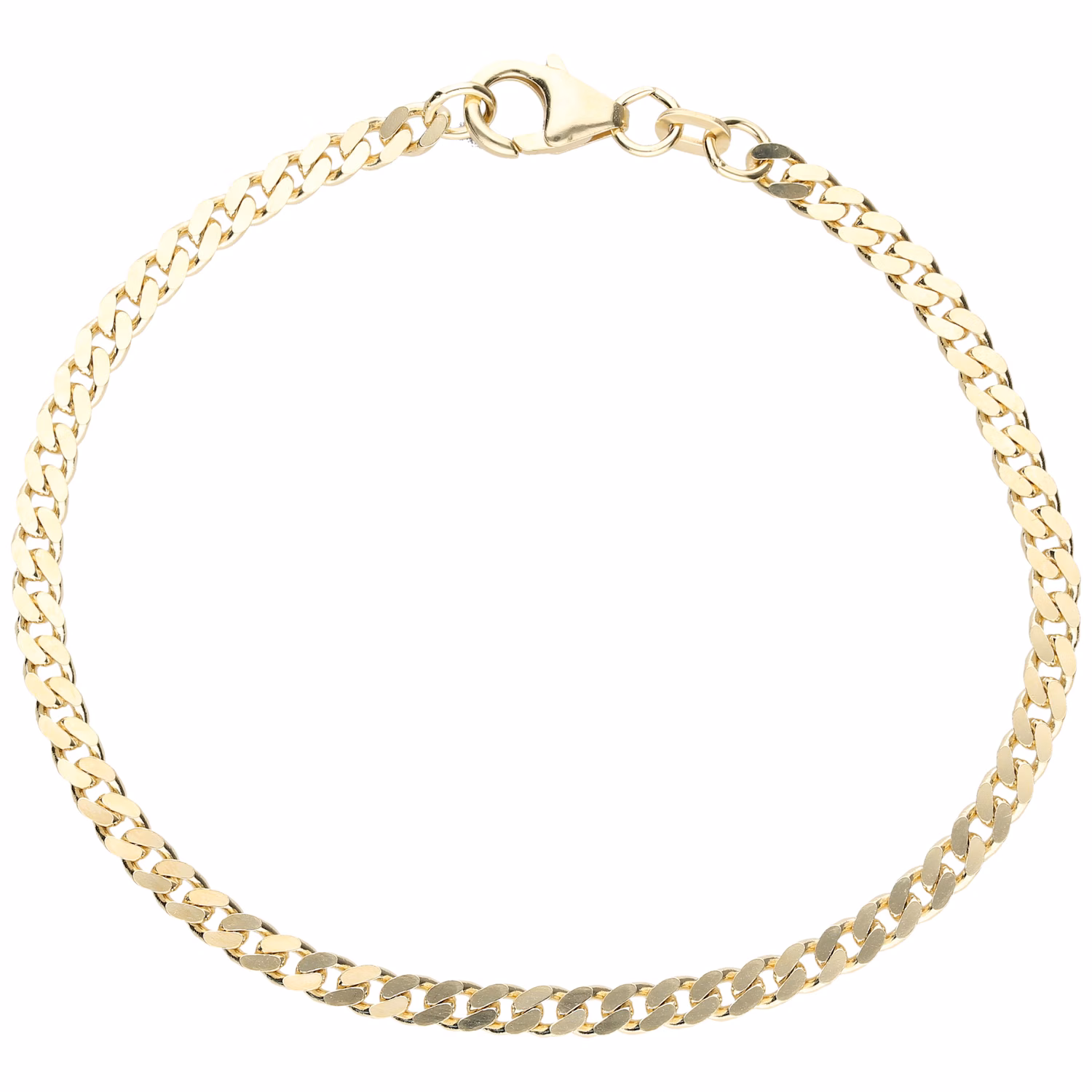 Armband Panzerarmband, massiv, Gold 585