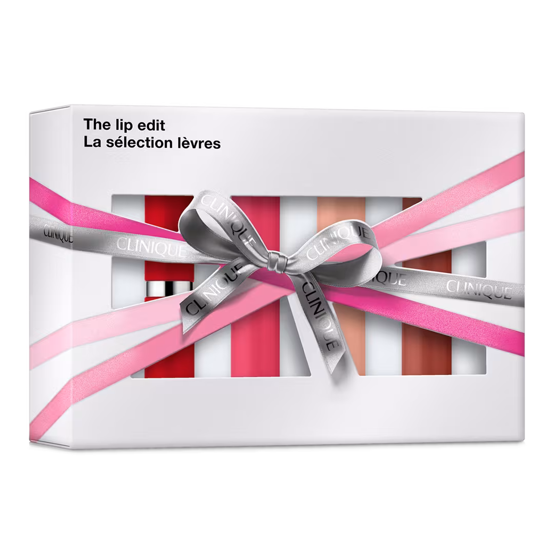 Clinique  4 Piece The Lip Edit: Lipstick Holiday Gift Set