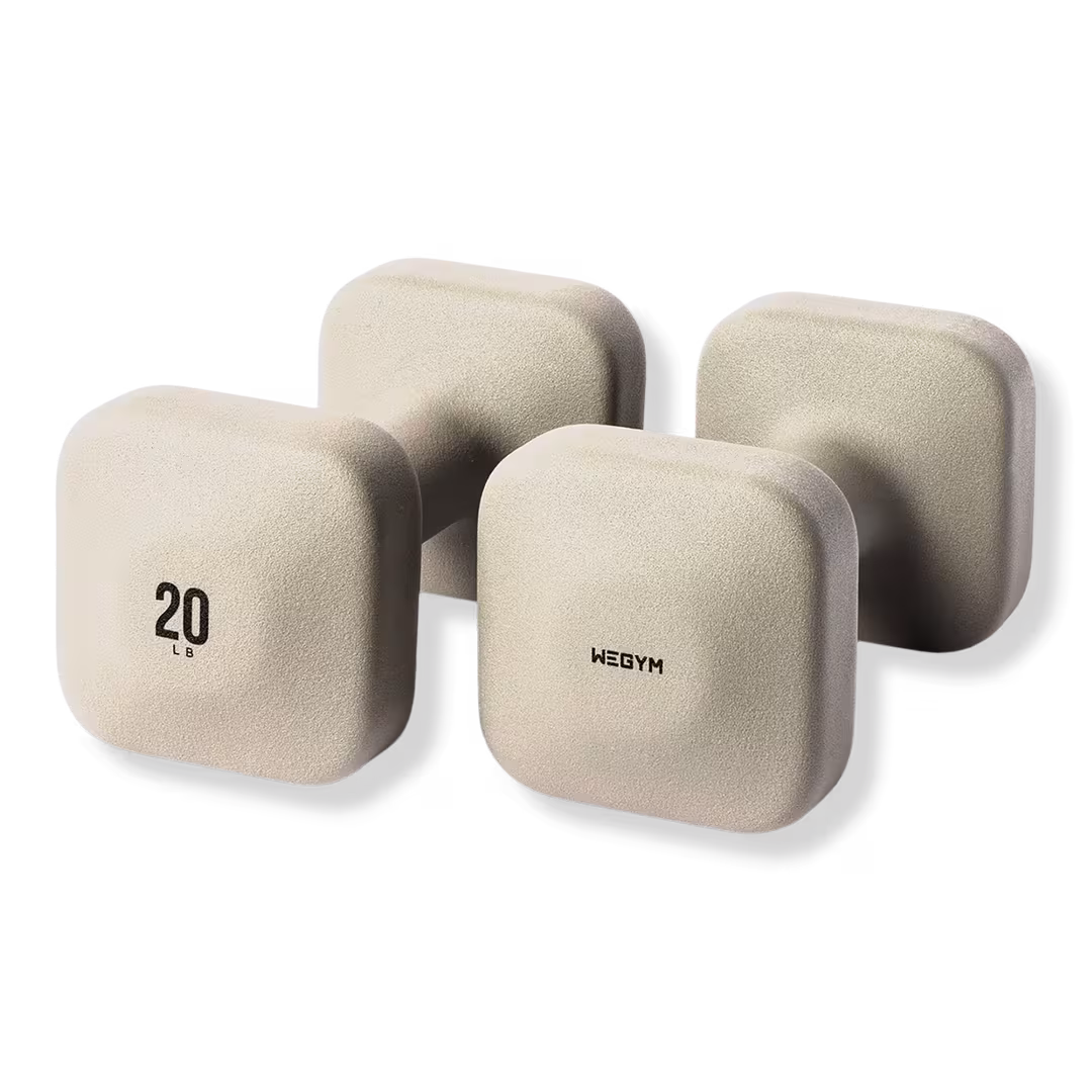 WeGym  SafeGrip Dumbbells - Sandstone