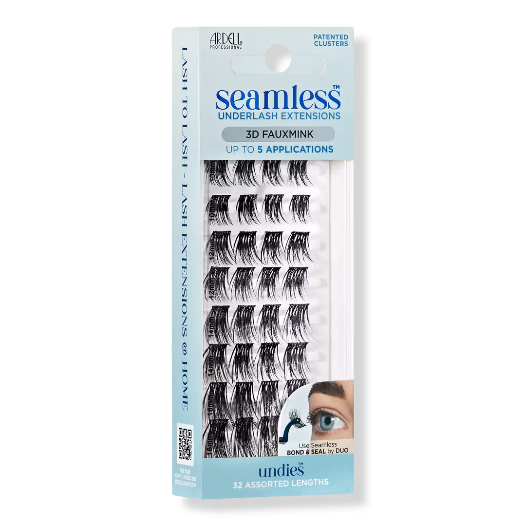 Ardell  Seamless Undies Underlash Extensions Refill, 3D Faux Mink