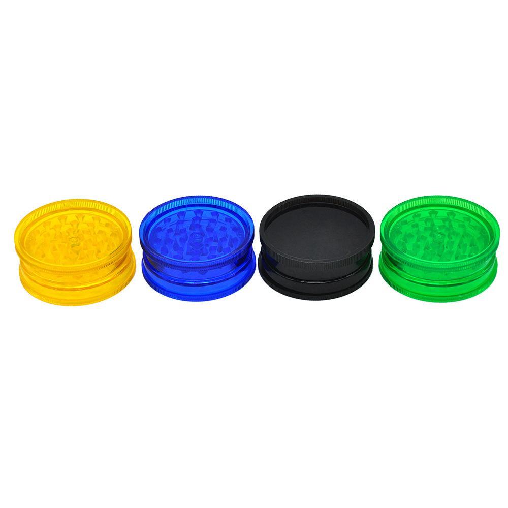 Classic 2 Layer Lightweight Herb Grinder 63 MM (4 Color)